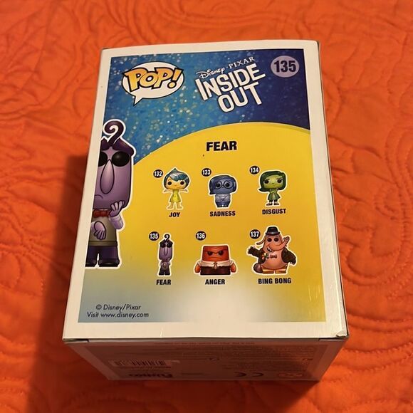 Funko Fear: Inside Out x POP! Disney Vinyl Figure - Picture 3 of 8